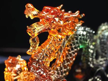 ☆財運アップ！貔貅（ヒキュウ）玉璽持ち☆皇帝・天皇の象徴の五本爪龍