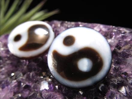 ◇A至純天珠◇不運消滅・厄災除去・家庭円満・仕事成功◇陰陽