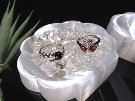 聖母マリアのガラス！セレナイトの大きなプレート 聖母マリアのガラス！セレナイトの大きなプレート | 虹色の星