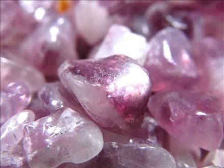 ◇数量限定！◇パープルマイカと水晶が共生◇透明感あふれる艶やか