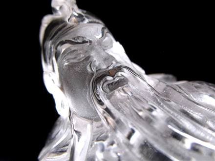 ◇限定2体！◇澄んだ輝きのブラジル産水晶◇秀逸！一刀一石彫り◇武勇