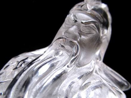 ◇限定2体！◇澄んだ輝きのブラジル産水晶◇秀逸！一刀一石彫り◇武勇