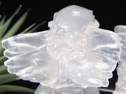 ◇聖母マリアのガラス◇インテリアや贈り物に◇天然ジプサム◇サティン