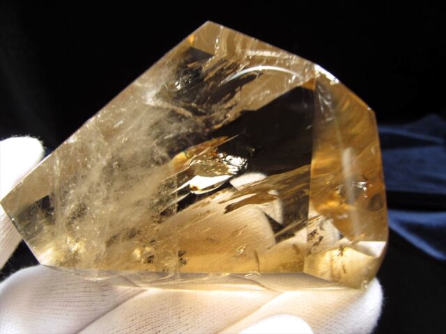 シトリン 非加熱 丸玉 黄水晶 ブラジル産 直径約59mm ナチュラルカラー