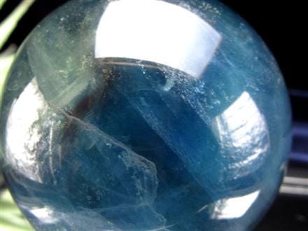 希少色 ブルー グリーン フローライト スフィア 高品質]ブルーグリーンフローライト丸玉/スフィア（球体直径57.9