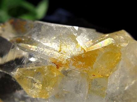 【透明度が高いコロンビア産】ゴールデンレムリアン水晶 レムリアンシードクリスタル ☆抜群の透明度を誇るコロンビア産☆希少！黄金レムリアン☆古代の叡智
