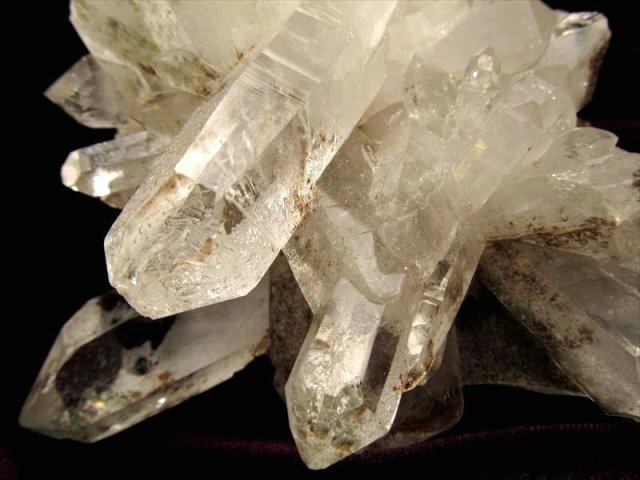 ☆希少！特殊形状の水晶クラスター☆自然の生んだ芸術品☆純粋と