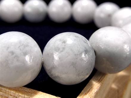 糸魚川産　⭐️白翡翠⭐️ 約13.5mm ☆世界最古の翡翠「糸魚川翡翠」☆日本の国石「翡翠」☆成功と繁栄の
