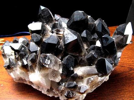 ◇漆黒の極上結晶◇世界有数のパワースポット「アーカンソー州産