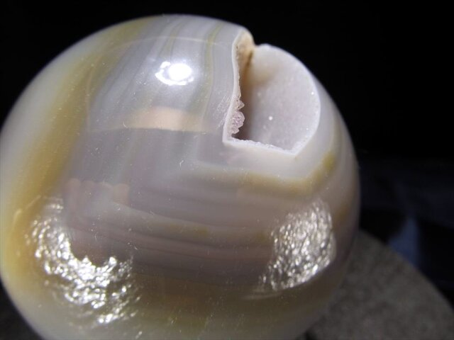 ☆限定入荷！☆笑福開運アゲートボール！☆魔除けの石☆インテリアにも