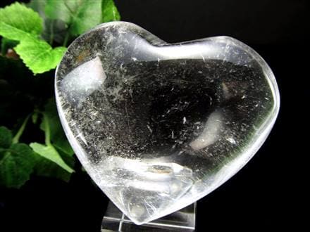 ☆数量限定入荷！☆ぷっくり可愛いハートオブジェ☆クリアハート☆純粋