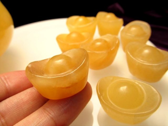 ☆財運アップ・招財のお守り！☆元宝（元寶）＆聚寶盆（じゅほうぼん