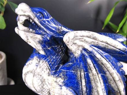 ◇城に降り立つ天空の守護者◇迫力満点！ドラゴン彫刻◇優良品質