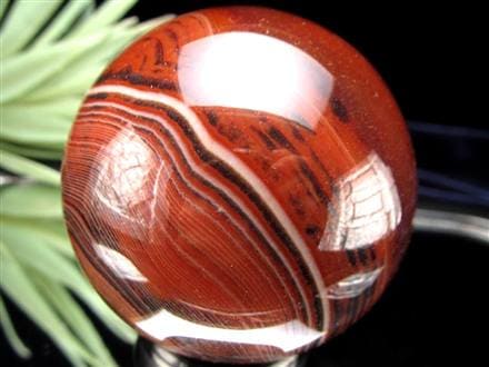 ☆自然が作り出す魅惑の縞模様☆情熱的なレッドレースアゲート☆邪を