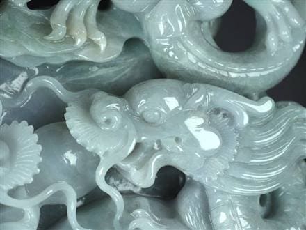 ◇限定1点のみ◇巨大高品質翡翠原石使用◇騰龍千禧(とうりゅうせんき