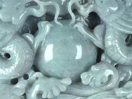 ◇限定1点のみ◇巨大高品質翡翠原石使用◇騰龍千禧(とうりゅうせんき