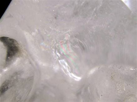 ◇クールなスカル(骸骨)ヘッド!!◇優良品質!!存在感ある天然水晶使用