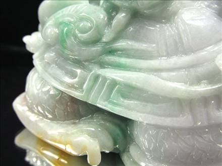 翡翠製龍オブジェ 約15cm 翡翠「龍」彫刻置物 #PM800 - プレミアム天然石専門店 premium