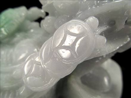 中国美術品・翡翠原石・観音盤龍・極細工3D浮彫・縁起・ペンダント・地上最強御守 バイヤー厳選品!!】◇限定1点のみ◇精密彫刻芸術品◇財運を