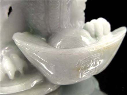 置物  天然翡翠龍亀彫刻/ 天然石 龍亀 翡翠 彫刻 置物 その他インテリア雑貨 hisuistore 通販