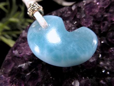 亀模様ハート！ぷるぷるアイスラリマー！ホワイトラブラドライト  