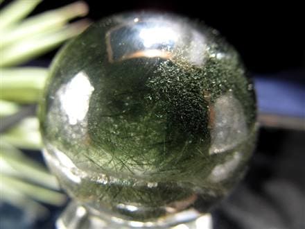 ◇霊峰から授かった「神が宿る水晶」◇ルチル＆クローライト◇輝く！虹