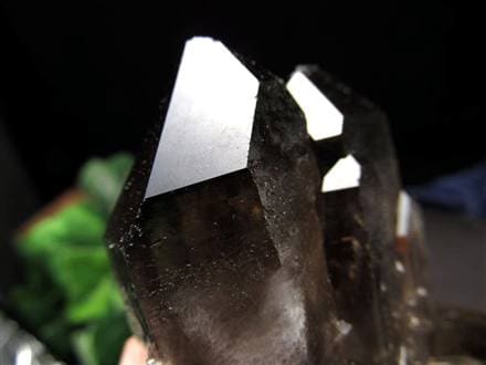 高品質 チベット産 モリオン 原石 クラスター 黒水晶 ケアンゴーム 261g 極上！最高品質チベット産モリオンクラスター【最高品質・光沢