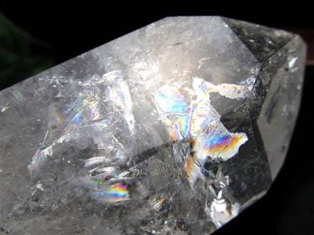 希少‼️レムリアンシード虹入り ☆超希少レムリアンシード贅沢使用！☆つやつやポリッシュ☆虹入り