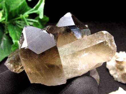 モリオン クラスター 430g モリオン クラスター 430g モリオン(黒水晶)クラスター【Lサイズ