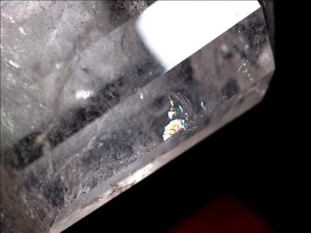 【クリアクォーツ 水晶】ヴォーゲルワンド クリスタル スタンド付　ブラジル産 ブラジル トカンティンス州産 ヴォーゲルワンド 両剣水晶 ダブル