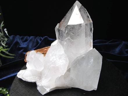ベトナム産 大型水晶クラスター 花咲く結晶 約20.5kg ☆希少産地！☆ブラジルで『最も美しい』といわれる水晶☆美麗な水晶の
