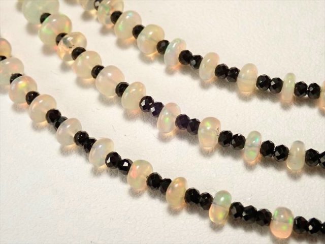 ◇一連◇宝石質デザインネックレスパーツ◇形状記憶ワイヤー使用◇留め  