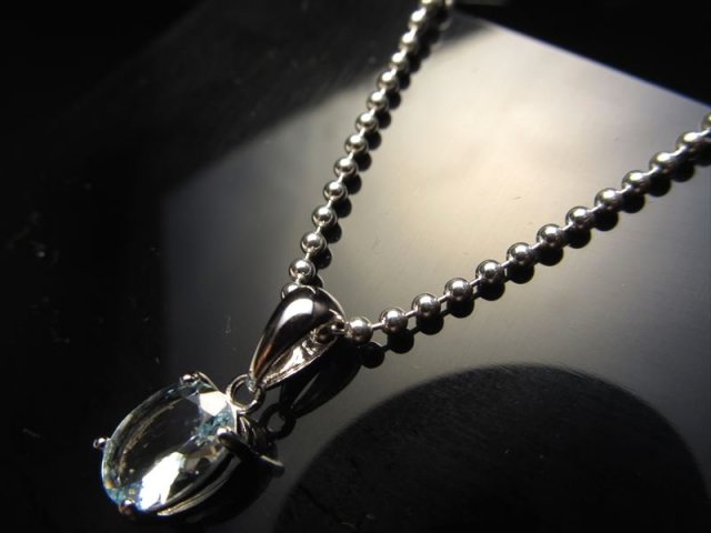 ◎H009 ペンダント SILVER with チェーン　【お値引き対象品】 Silver925 銀・AUボルダーオパール ペンダント /svチェーン 45cm