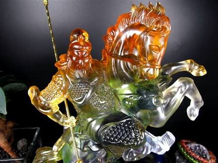 ◇威風堂々たる風格◇三国志の超有名武将！関羽◇商売繁盛と学問成就の