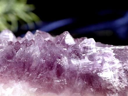 ☆淡いパープルカラー!!☆美麗ファントム☆きらきら結晶☆愛の守護石