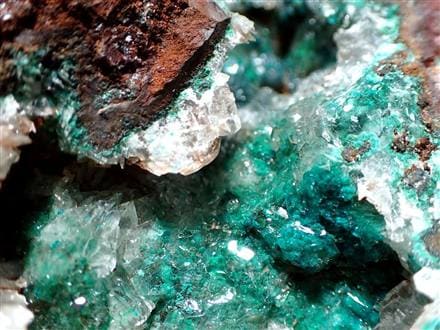 ◇ベルベット調の青緑結晶が咲き誇る◇自然が描いた小さな庭園