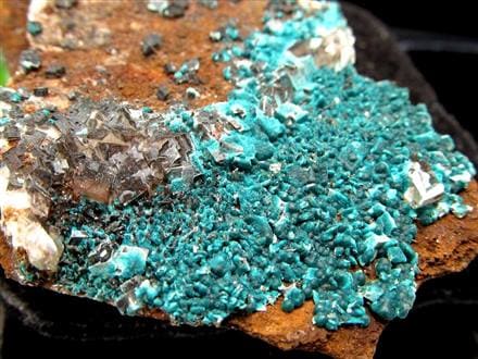 ◇ベルベット調の青緑結晶が咲き誇る◇自然が描いた小さな庭園◇美と