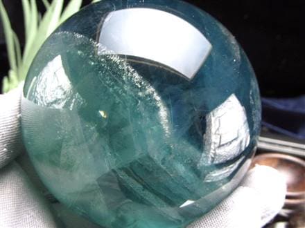 ◇超大人気スフィア!!◇希少色!!濃く鮮やかな青緑色◇知性・平和