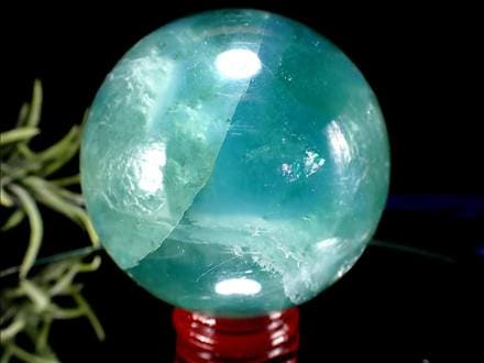 ◇超大人気スフィア!!◇希少色!!濃く鮮やかな青緑色◇知性・平和・寛大
