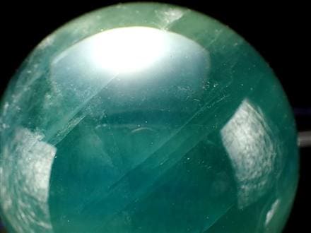 希少色 ブルー グリーン フローライト スフィア ◇超大人気スフィア!!◇希少色!!濃く鮮やかな青緑色◇知性・平和・寛大