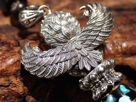 ◇ご利益の塊！◇天然【ターコイズ＆赤瑪瑙】使用◇チベット密教法具