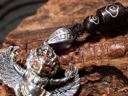 ◇ご利益の塊！◇天然【ターコイズ＆赤瑪瑙】使用◇チベット密教法具