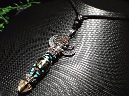 ◇ご利益の塊！◇天然【ターコイズ＆赤瑪瑙】使用◇チベット密教法具