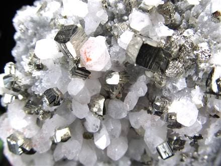 ◇当店初入荷！◇神秘の結晶群◇キラキラ黄金結晶！黄鉄鉱共生