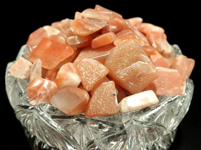 ◇大粒サンストーン◇キラキラ煌き！◇シラー効果も◇浄化用