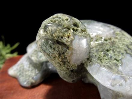 ◇極上！一刀一石彫り◇幸運をもたらす神聖な生き物◇健康と長寿の象徴