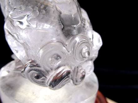 ◇限定1セットのみ！◇透明感あふれる天然水晶使用◇秀逸！一刀一石