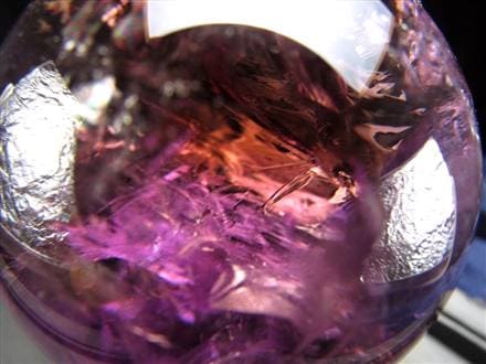 水晶☆スフィア☆ファントム☆高品質☆鑑定書つき☆ 超入手困難/希少な山型模様のホワイトファントム】ルチル&ホワイト