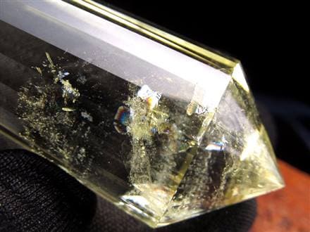 高品質ヴォーゲルワンド（ライトシトリン） ◇生命力を増幅する特別な幾何学形状◇ヒーリング・エネルギー