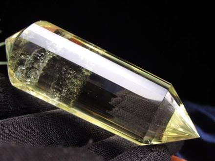 高品質ヴォーゲルワンド（ライトシトリン） ◇生命力を増幅する特別な幾何学形状◇ヒーリング・エネルギー